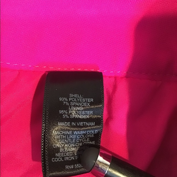 Express Pink lined Skirt - Picture 4 of 7